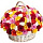 Корзины с розами